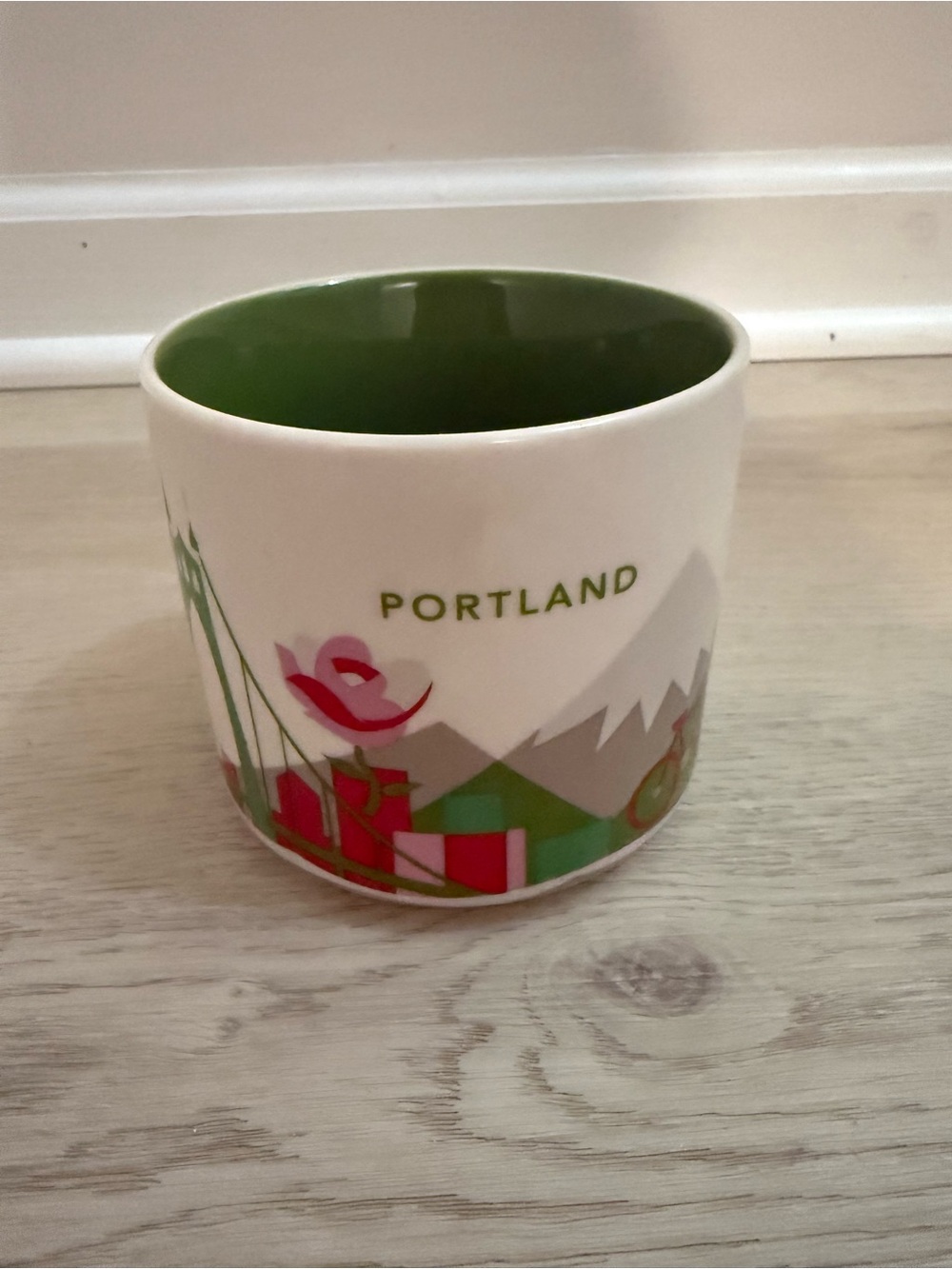 YOU ARE HERE Starbucks Portland mug
